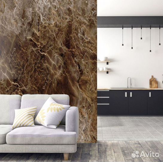 Гибкий мрамор для внутренней отделки стен