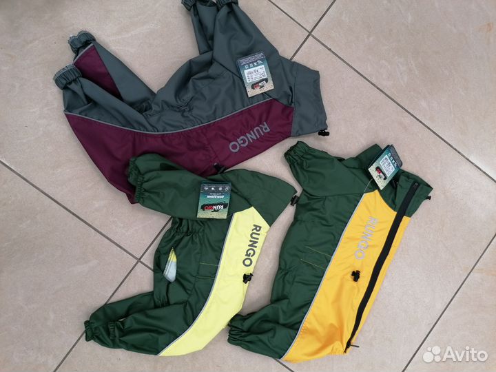 Комбинезоны, дождевики, попоны для собак