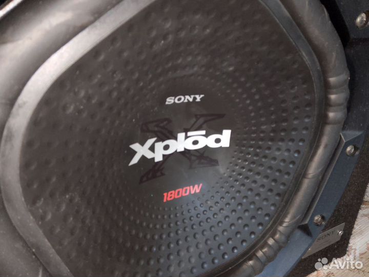 Сабвуфер Sony xplod 1800w