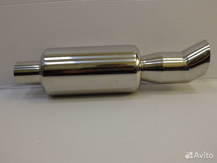 Глушитель прямоточный, спортивный HJ-A0085