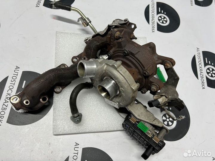 Турбокомпрессор (турбина) левый Land Rover Range