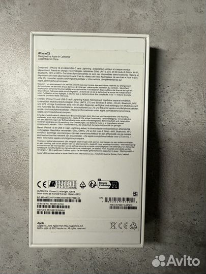 iPhone 13, 128 ГБ