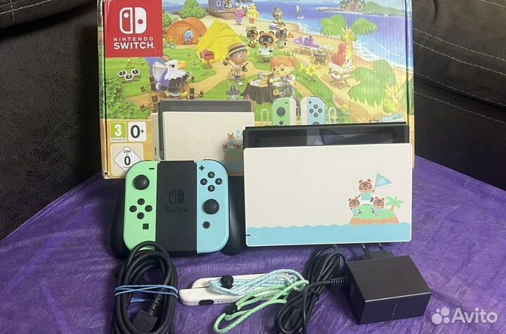 Nintendo switch rev 2 прошитая чипом