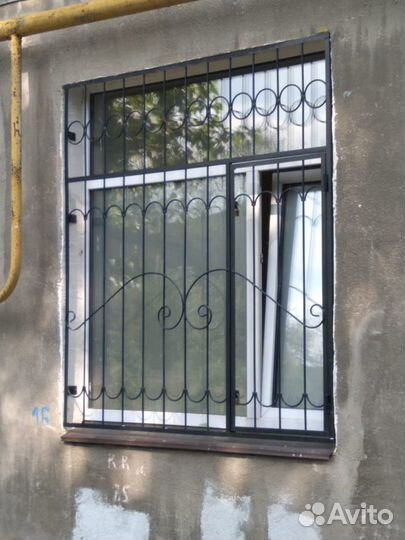 Решетки на окна открывающиеся N 830