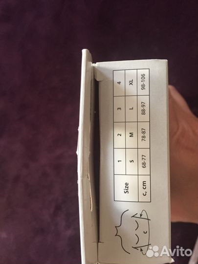 Корректор осанки Тонус, размер 1, S, 68-77, б/у 1