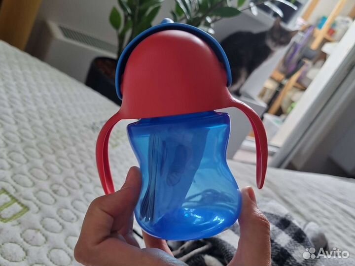 Бутылочка детская, чашка детская, новые
