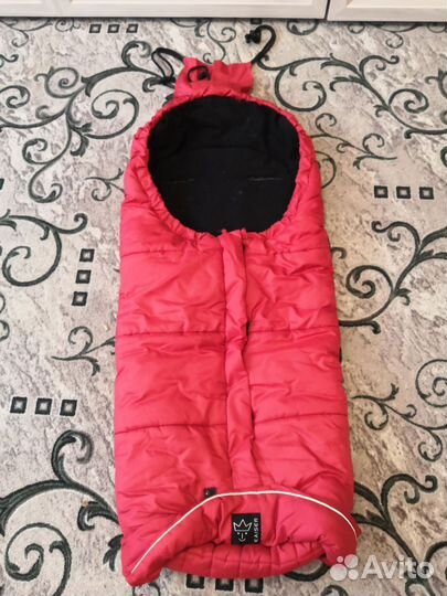 Кокон Kaizer, зимний конверт, в коляску, санки