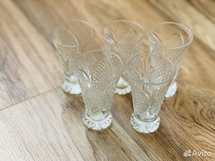 Хрустальные рюмки СССР