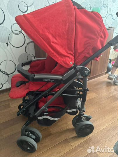 Прогулочная коляска трость peg perego