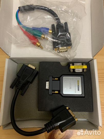 Конвертер адаптер hdmi - VGA / ypbpr FullHD