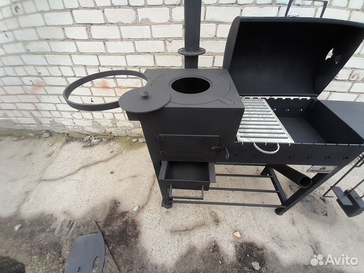 Мангал-печь pro