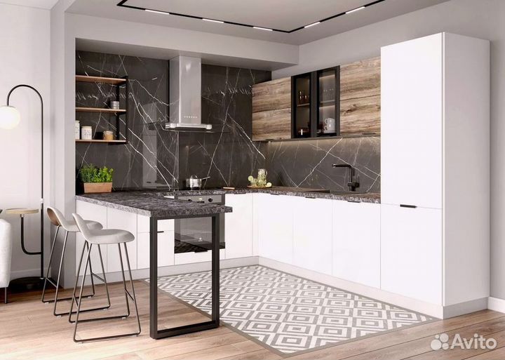 Кухня угловая