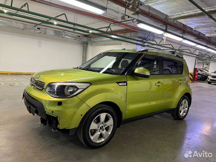 Kia Soul 1.6 AT, 2017, битый, 137 033 км