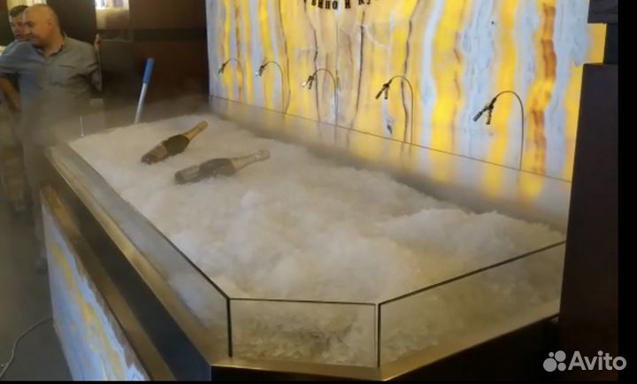 Витрина для охлажденной рыбы