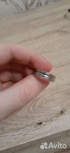 Серебряное кольцо 18.5