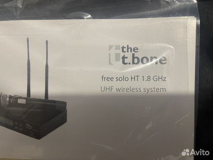 Микрофонt.Bone free solo HT 1.8 с радиосистемой