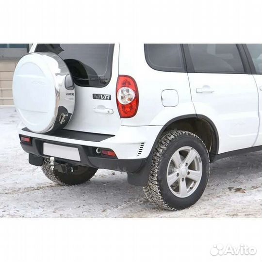 Фаркоп на Ниву Chevrolet шар вставка под квадрат