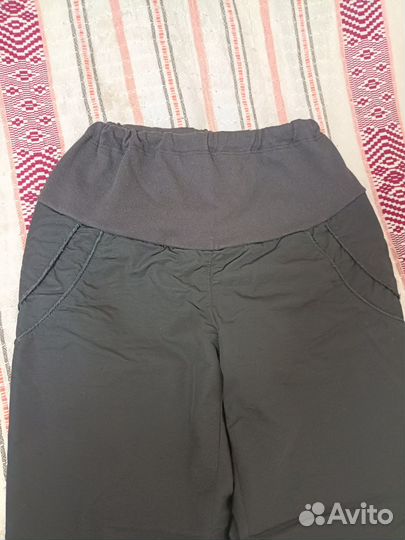 Брюки для беременных утеплённые 46 р
