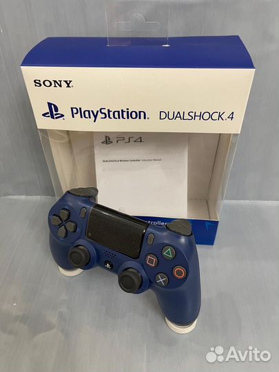 DualShock 4 V2 Геймпад темно-синий для PS4, пк