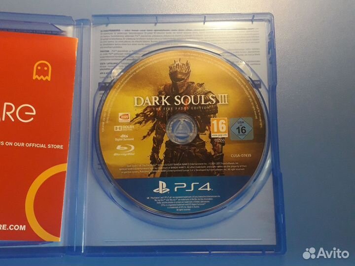 Игры для приставок ps4 Dark souls 3