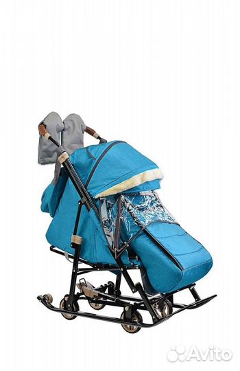 Детские санки коляска
