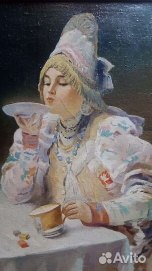 Картина маслом на холсте СССР