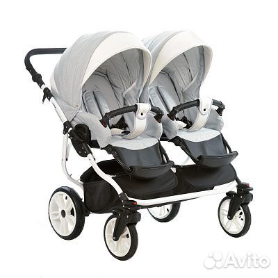 Коляска для двойни indigo DUO