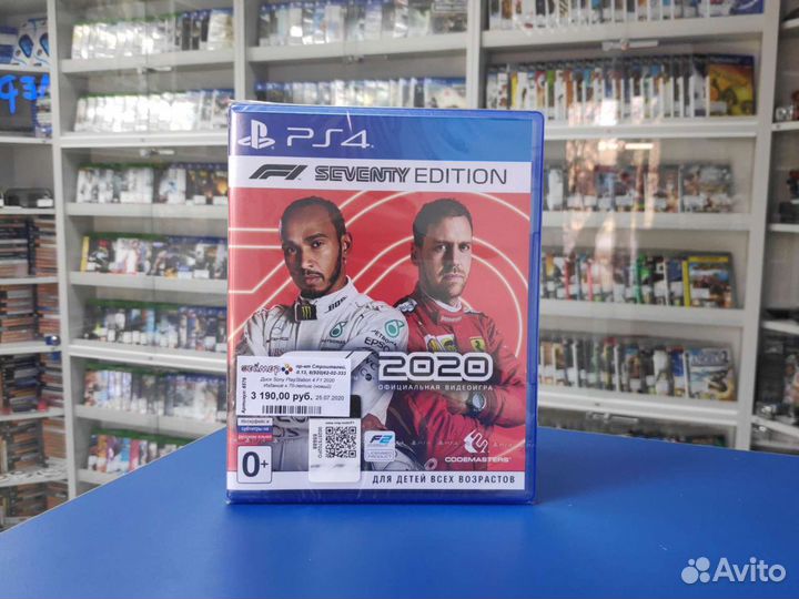Игра на Ps4 F1 Seventy edition