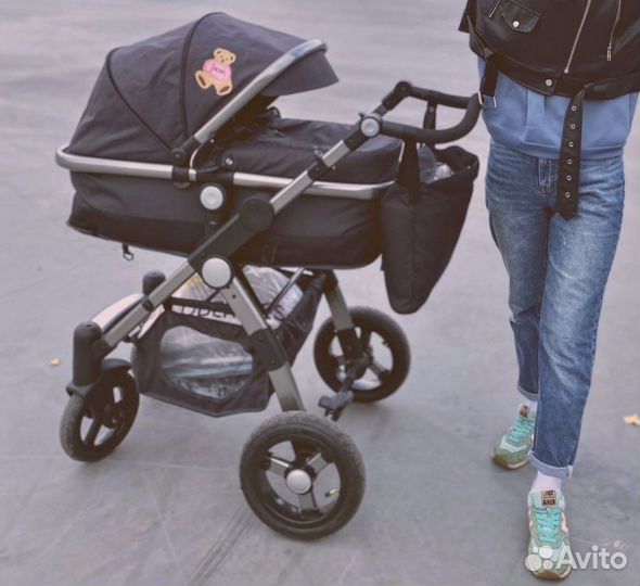 Детская коляска трансформер 2в1