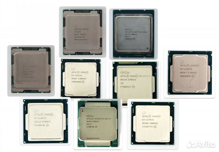 Cерверные процессоры Intel Xeon