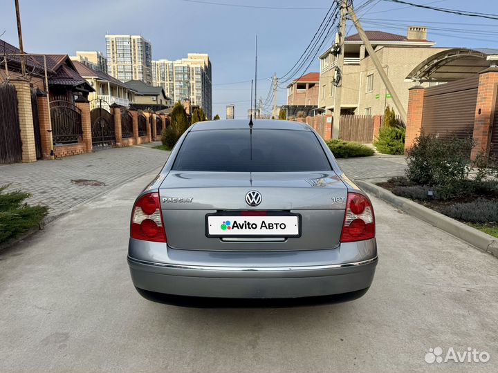 Volkswagen Passat 1.8 AT, 2003, 390 057 км