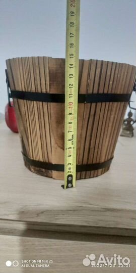 Деревянные кашпо
