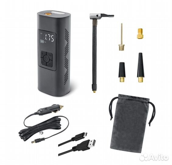 Насос для велосипеда, мотоцикла беспроводной