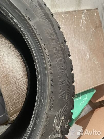 Комплект колес r22 зима липучка