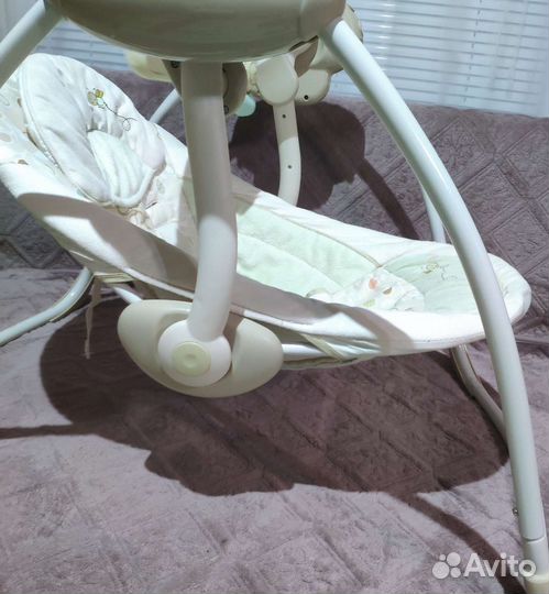 Детские электронные качели для новорожденных