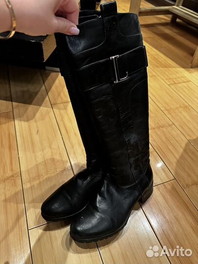 Сапоги зимние натуральная кожа