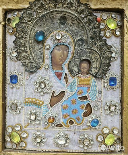 Казанская икона божьей матери старинная