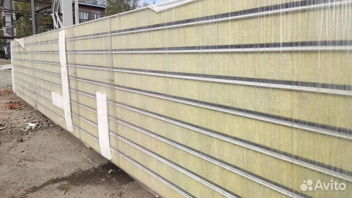 Сэндвич-панели от завода от 100м2