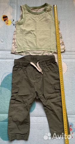 Большой пакет вещей на мальчика 9-12 мес