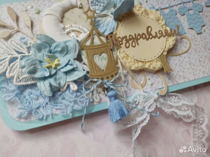 Открытка с рождением сыночка, ребенка