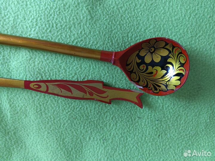 Деревянные ложки хохлома