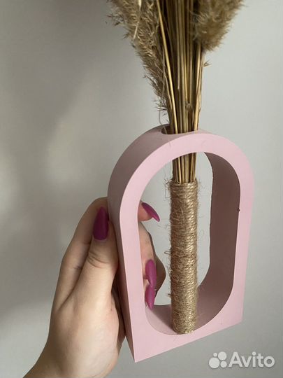 Ваза из гипса