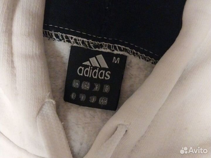 Толстовка худи adidas s-m размер