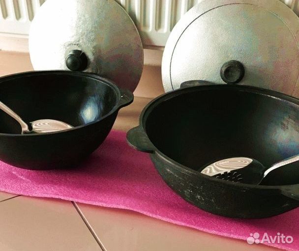 Чугунный казан