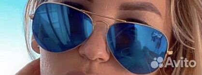 Очки ray ban aviator зеркальные оригинал