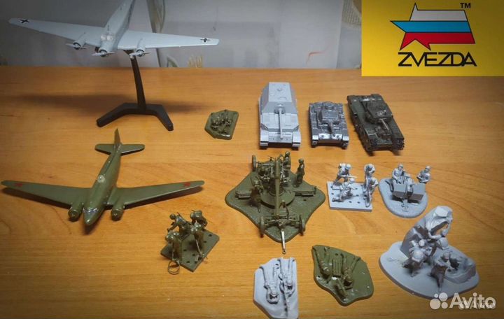 Сборные модели 1 72 1 100 Звезда