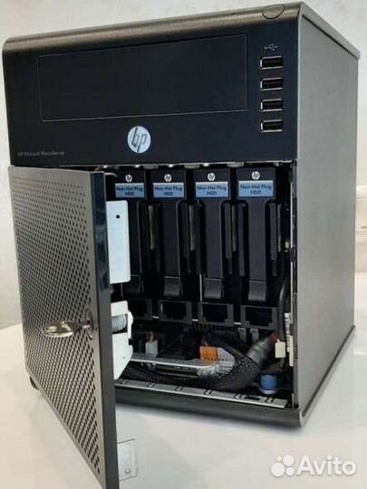 Домашний сервер HP хранилище NAS фото видео музыка