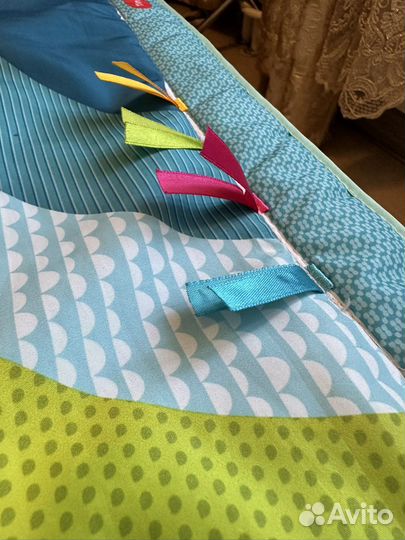 Развивающий коврик tiny love + дуга с игрушками