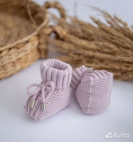 Пинетки новые для новорожденных