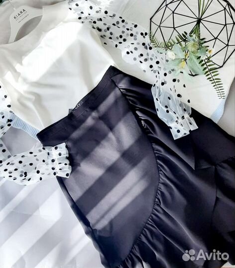 Юбка для девочки 158 164 школьная форма блузка